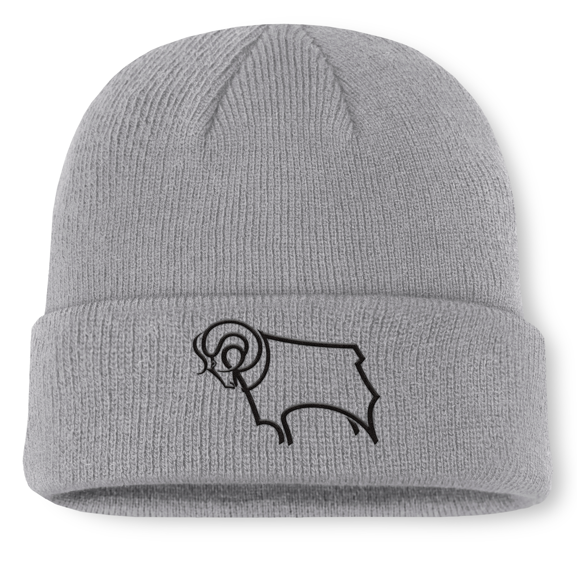 Derby County Core Beanie Cuff – Grau – Kinder Image
