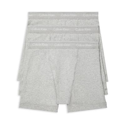 Calvin Klein Cotton Boxer Briefs, Pack of 3 - Gray