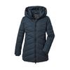 Steppjacke "GW 16 WMN QLTD JCKT", Damen, Gr. 40, blau (dunkelblau), Oberstoff: 100% Polyester, Futter: 100% Polyester (recycelt), Wattierung: 100% Polyester, G.I.G.A. DX BY KILLTEC, sportlich, Jacken, Modische, wasserabweisende Damenjacke mit...