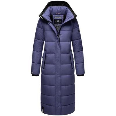 Steppmantel NAVAHOO "Isalie", Damen, Gr. XL (42), lila (lilablau), Oberstoff: 100% Polyester, Futter: 100% Polyester, Wattierung: 100% Polyester, Ärmelfutter: 100% Polyester, modisch, oversize ca. Mitte Wade, Langarm Ärmel ohne Ärmelschlitz... Image
