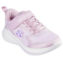 Sneaker SKECHERS "WAVE 92", Kinder, Gr. 29, rosa (hellrosa, kombiniert), Textil, Glitzer, sportlich, Schuhe