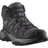 Wanderschuh SALOMON "X ULTRA 360 LEATHER MID GORE-TEX", Gr. 41, grau (shark), Nubukleder, Synthetik, sportlich, Schuhe, wasserdicht