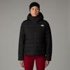 Funktionsjacke THE NORTH FACE "W ACONCAGUA 3 HOODIE", Damen, Gr. L, schwarz (tnf schwarz, npf), Obermaterial: 100% Polyester, sportlich, hoch geschlossener Ausschnitt, Langarm eingesetzt elastischer Bund, Jacken, mit Logodruck