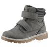 Winterboots KIDSWORLD "Corner V", Kinder, Gr. 29, grau, Lederimitat, casual, Schuhe, Klettstiefel, Winterstiefel mit wasserabweisender TEX-Ausstattung