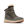 Snowboots COLUMBIA "RED HILLS™ OMNI-HEAT™", Gr. 38, grün (alpine tundra, moonvista), Leder, Textil, sportlich, Schuhe, gefüttert