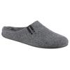 Pantoffel VERBENAS "Eagle", Herren, Gr. 46, grau, Filz, meliert, casual, Schuhe, Clog, Homeslipper, Hausschuh zum Schlupfen