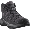 Wanderschuh SALOMON "X ULTRA 360 LEATHER MID GORE-TEX", Gr. 39, grau (shark), Nubukleder, Synthetik, sportlich, Schuhe, wasserdicht
