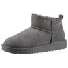 Winterboots ARA "ALASKA", Damen, Gr. 40, grau (hellgrau), Veloursleder, Lammfell, unifarben, sportlich, Schuhe, Schlupfboots, Snowboots, Winterboots in Bequemweite H = sehr weit