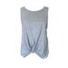 J. Crew Tops | J. Crew Women's Size Small Light Gray Sleeveless Workout Crewneck Tank Top | Color: Gray | Size: S