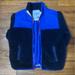 J. Crew Jackets & Coats | J. Crew, Boys' Crew Cuts, Sherpa & Nylon Zip Up Jacket | Color: Black/Blue | Size: Xsb