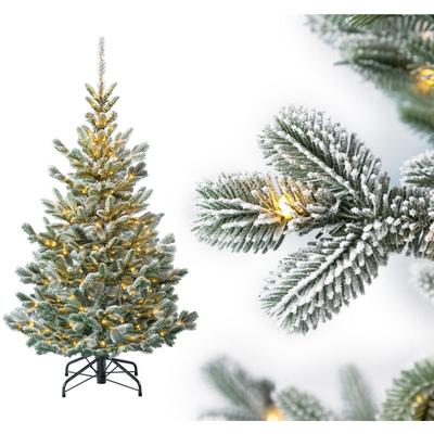 Künstlicher Weihnachtsbaum Nobilis Kiefer led Grün - Evergreen