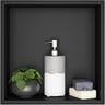 Niche Salle de Bain,Niche Murale Douche Acier Inoxydable,Niche Murale Douche Seule Couche,Niche