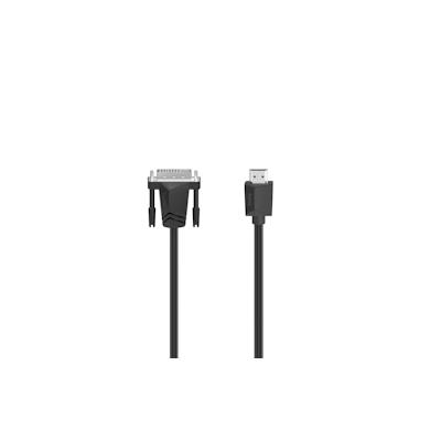 Hama 00200716 DVI-Kabel 3 m DVI-D HDMI Typ A (Standard) Schwarz