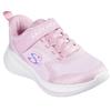 Sneaker SKECHERS "WAVE 92", Kinder, Gr. 33, rosa (hellrosa, kombiniert), Textil, Glitzer, sportlich, Schuhe