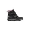 Winterstiefel JACK WOLFSKIN "POLAR BEAR-G TEXAPORE MID VC K", Kinder, Gr. UK 1 - EU 33, Normalschaft, grau (phantom), Hauptmaterial: Synthetic; ;Second Material: Textile; Futter: Texapore Core ;Sole: Rubber / EVA; 100% Rubber/ EVA, Schuhe