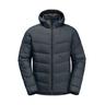 "Daunenjacke JACK WOLFSKIN ""COLONIUS JKT M"" Gr. XL (54/56), blau (dark, navy) Herren Jacken"