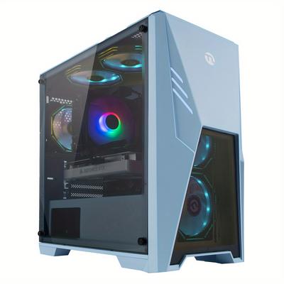 TEMU Ningmei Gaming Desktop Pc Amd Ryzen5 7500f, Amd , 32gb Ddr5 1tb Ssd, Rgb Fans, Win11, Gaming Desktop