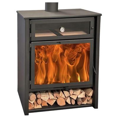 Kaminofen Holzofen zeux ofen - 11 kw - grau Image
