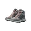 Wanderschuh JACK WOLFSKIN "CYROX TEXAPORE MID W", Gr. UK 5 - EU 38, Normalschaft, braun (pebble), Hauptmaterial: Synthetic; ;Second Material: Textile; Futter: Texapore Core ;Sole: Rubber / EVA; 100% Rubber/ EVA, Schuhe
