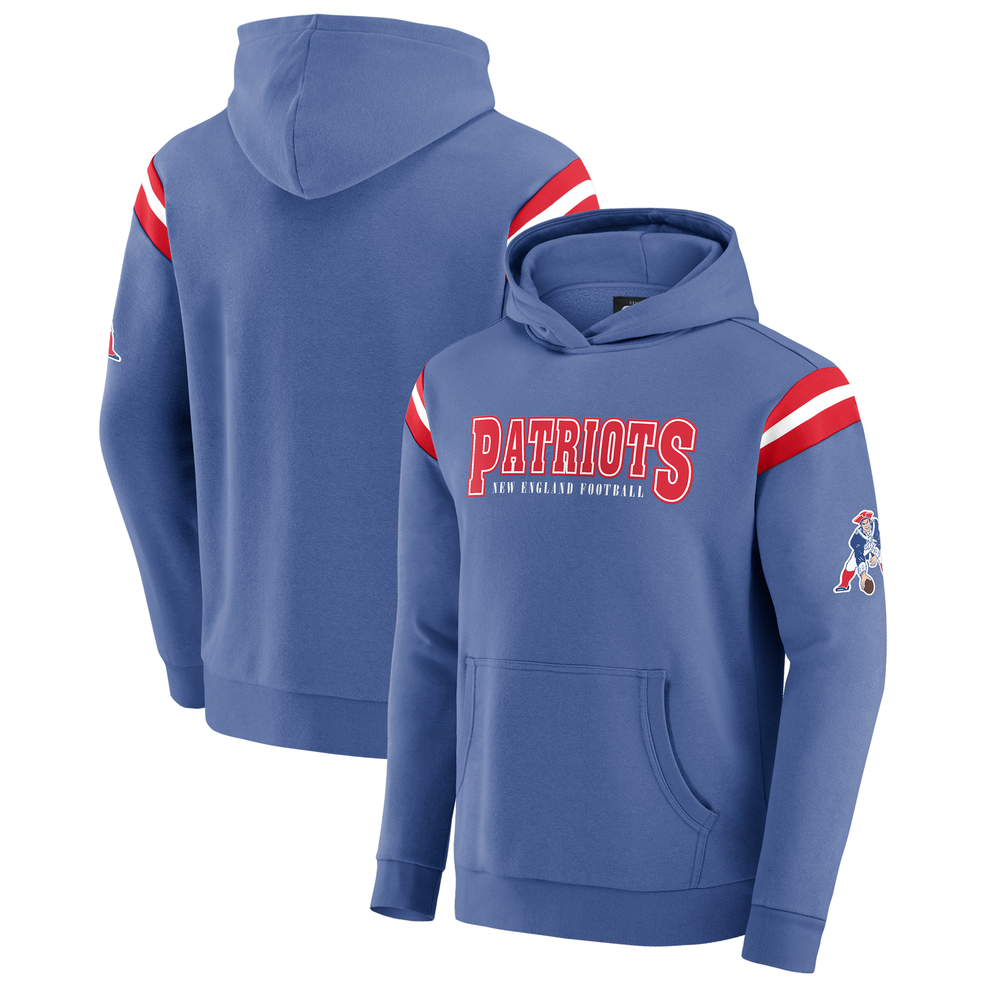 Darius Rucker Collection von Fanatics Royal New England Patriots NFL Football-Kapuzenpullover für Herren Image
