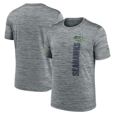 Nike Seattle Seahawks Sideline Velocity Dri-FIT T-Shirt für Herren, Grau Image