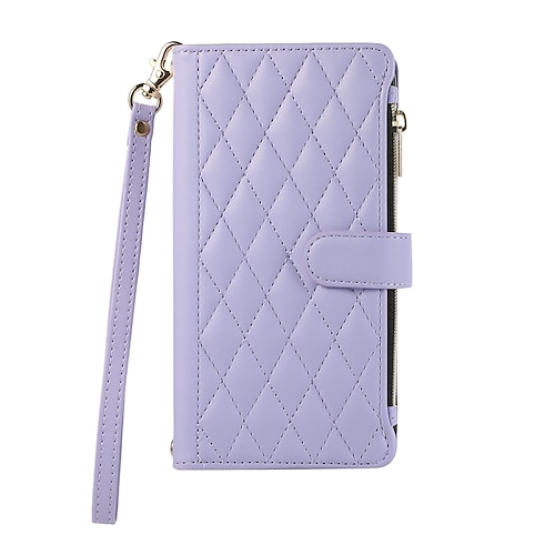 Handy Hülle Handyhüllen Für iPhone 17 Pro Max 17 Air 16 15 14 Pro Max Plus 13 12 11 Pro Max Mini Brieftaschenhülle Mit Ständer Magnetisch Reisverschluss Retro TPU PU-Leder Image