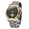 Neue Olevs Marke Trend Mode Herrenuhren leuchtender Chronograph Digitalwaage Multifunktions wasserdicht einfache Quarzuhr Herrenarmbanduhr