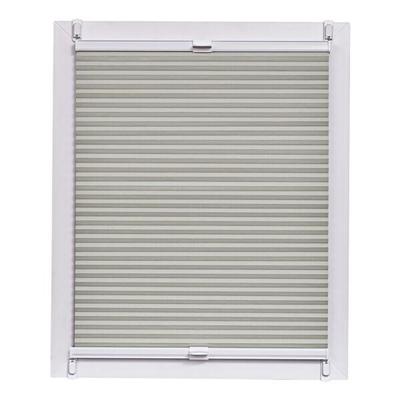 Büscher Sunlines Wabenplissee Lichtschutz 65 cm breit grau, 65x150 cm