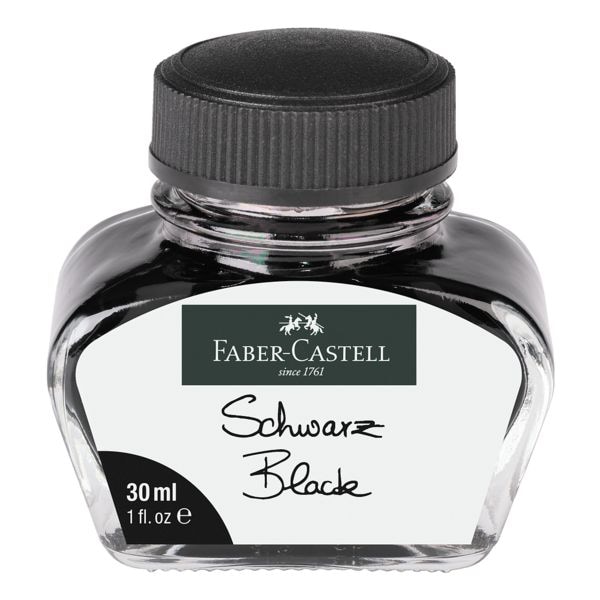 Faber-Castell Tintenglas schwarz
