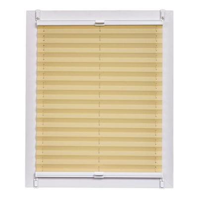 Büscher Sunlines Plissee »Crepe« Lichtschutz 60 cm breit gelb, 60x150 cm