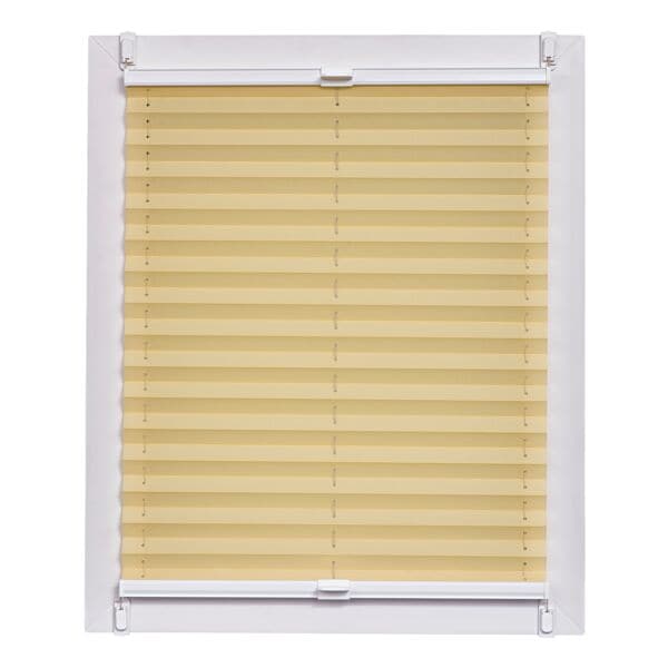Büscher Sunlines Plissee »Crepe« Lichtschutz 85 cm breit gelb, 85x150 cm