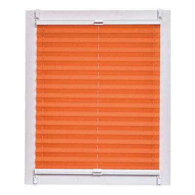 Büscher Sunlines Plissee »Crepe« Lichtschutz 90 cm breit orange, 90x150 cm