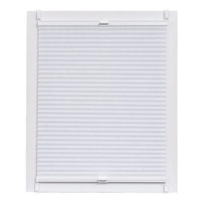 Büscher Sunlines Wabenplissee Verdunkelung 70 cm breit weiß, 70x150 cm