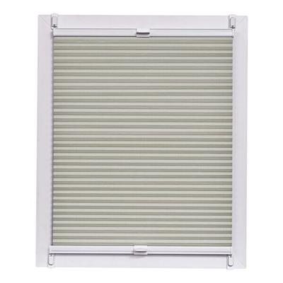 Büscher Sunlines Wabenplissee Verdunkelung 140 cm breit grau, 140x150 cm