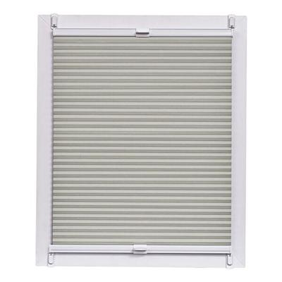Büscher Sunlines Wabenplissee Lichtschutz 50 cm breit grau, 50x150 cm