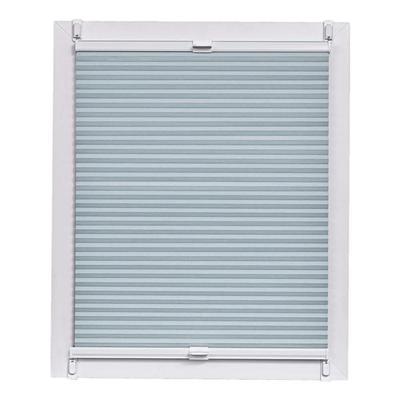 Büscher Sunlines Wabenplissee Lichtschutz 80 cm breit blau, 80x150 cm