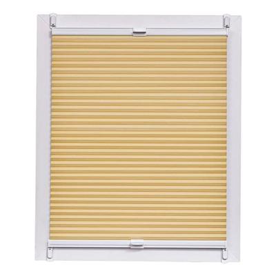 Büscher Sunlines Wabenplissee Lichtschutz 110 cm breit gelb, 110x150 cm