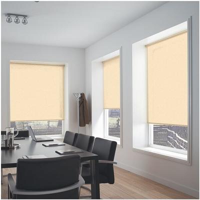 Büscher Sunlines Seitenzug-Rollo im Festmaß gold, 142x180 cm