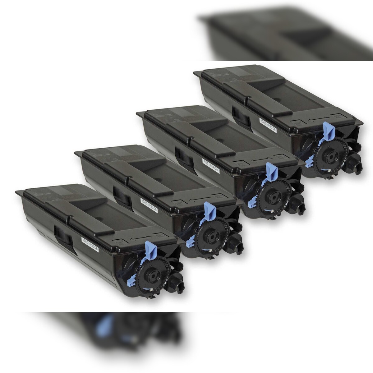 Kompatibel Kyocera 1T02MS0NL0, TK-3100 Toner Multipack 4 schwarze Tonerpatronen für je 12.500 Seiten von Gigao Image