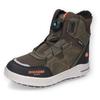 Winterboots DOCKERS BY GERLI, Kinder, Gr. 35, grün (khaki, kombiniert), Nubuklederimitat, Textil, sportlich, Schuhe, Freizeitstiefel mit wasserabweisendem DOCK-Tex