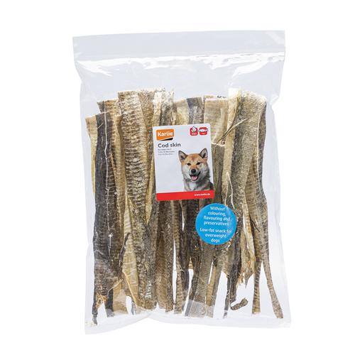 Sparpaket: 2x150g Karlie Kabeljauhaut Hundesnacks