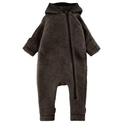 Mikk-Line - Wool Baby Suit with Ears - Overall Gr 92 schwarz Image