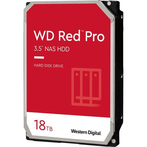 WESTERN DIGITAL HDD-NAS-Festplatte ""WD Red Pro"", rot, 18 TB, Festplatten