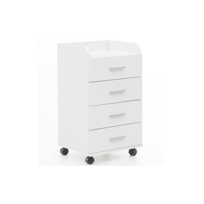 FineBuy Rollcontainer 70,5 cm Standcontainer Bürocontainer mit Rollen Modern Image