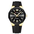 CURREN Hommes Montres à quartz Sportif Mode Décontractée Montre Bracelet Lumineux Calendrier IMPERMÉABLE Décoration Gel de Silicone Suivre