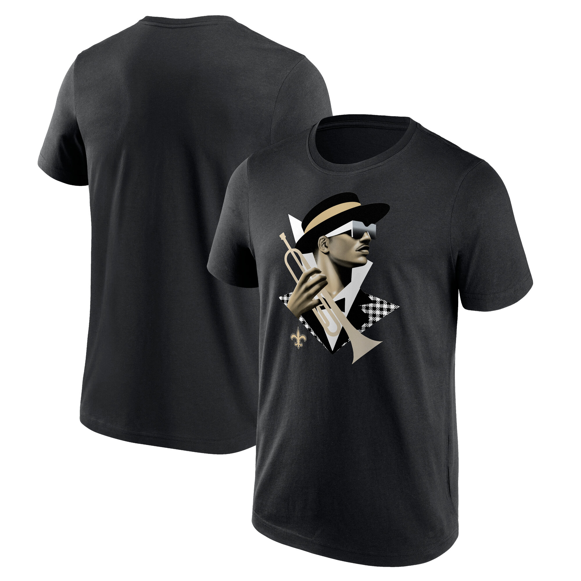 New Orleans Saints Illustration T-Shirt - Herren Image