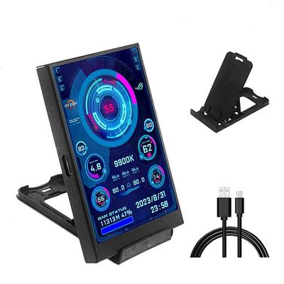 3.5 Inch IPS Type C Secondary Screen for Computer CPU GPU RAM HDD Display 320480 USB LCD Monitor Freely AIDA64 Windows 10 11