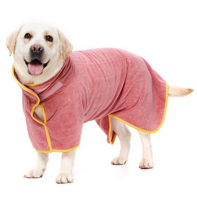 Dog Bath Towel Dog Dry Robe Fashion Winter Warm Fashion Comfortable Indoor Pool Dog Clothing for Small Medium Large