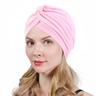 Thickness plain Turban Hat Cap for Women Stylish Cotton Chemo Hair Loss Beanie Hat Caps