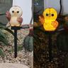 Solar Lamp Owl Animal Solar Garden Lights Solar Powered Solar Led Light Outdoor Garden Decoration Lamp Waterproof Solar Lawn Lights